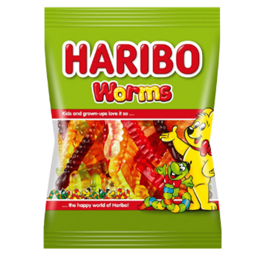 Haribo Worms 100 gram