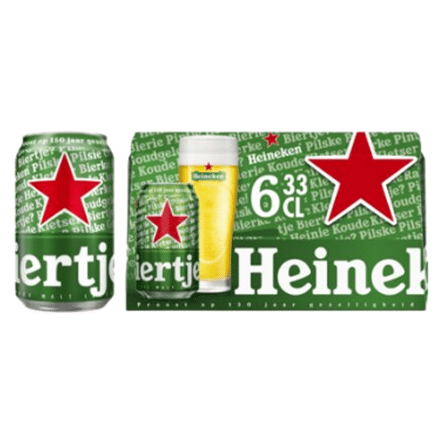 Heineken Premium Pilsener 6-pack 330ml