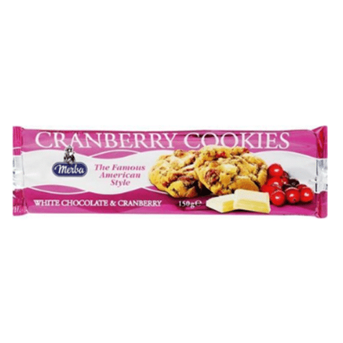 Merba Cranberry Cookies 150 gram