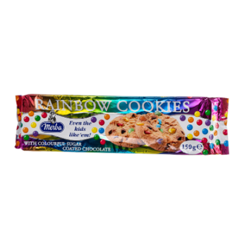 Merba Rainbow Cookies 150 gram