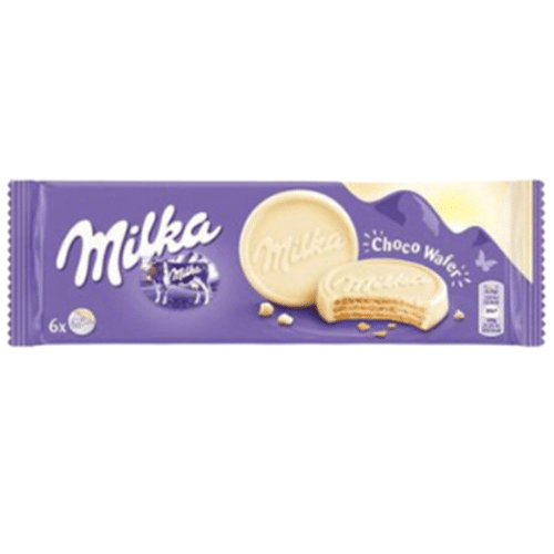 Milka choco wafer white 180 gram