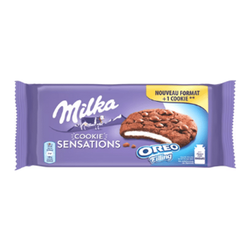 Milka Sensations Cookies Oreo Creme 208 gram