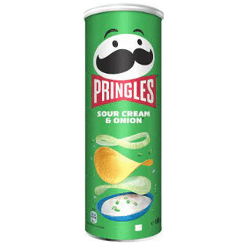 Pringles Sour Cream & Onion 165 gram