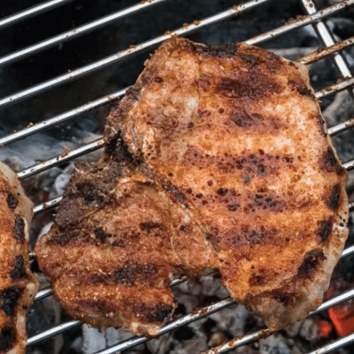 Grilled chicken stuk