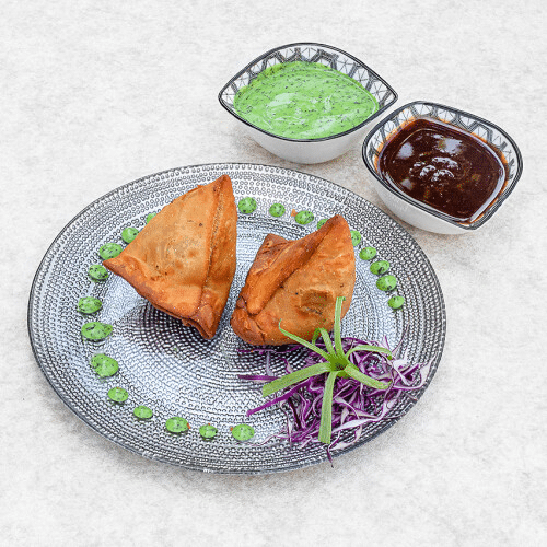 Vegetarische samosa
