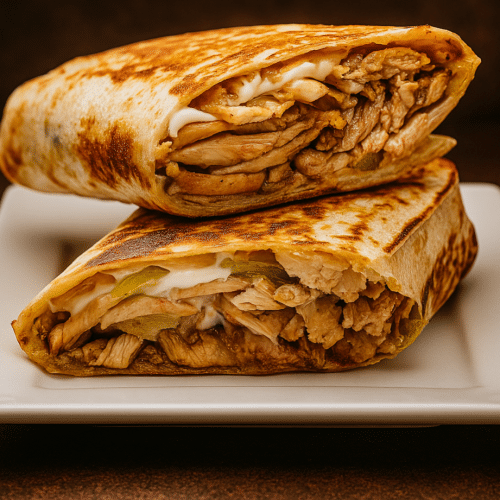 Kip shoarma wrap