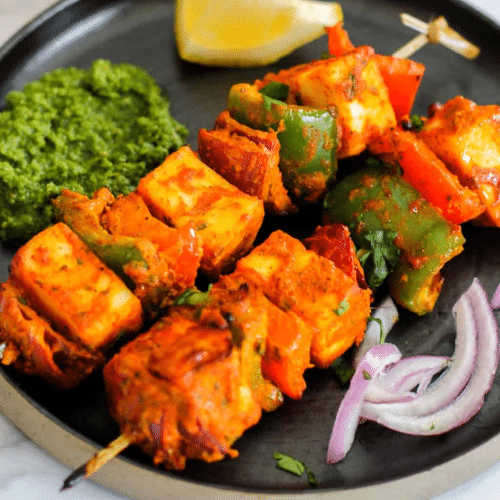 Tandoori paneer tikka