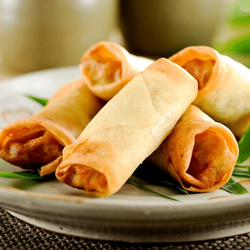 Vegetarische loempia's