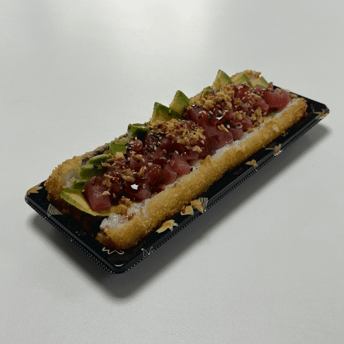Hotdog sushi tonijn