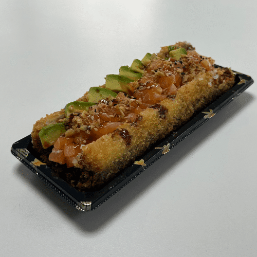 Hotdog sushi zalm