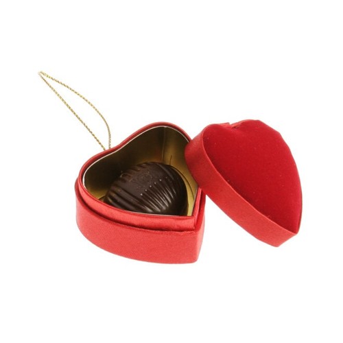 Fluwelen harte met 1 Leonidas bonbon