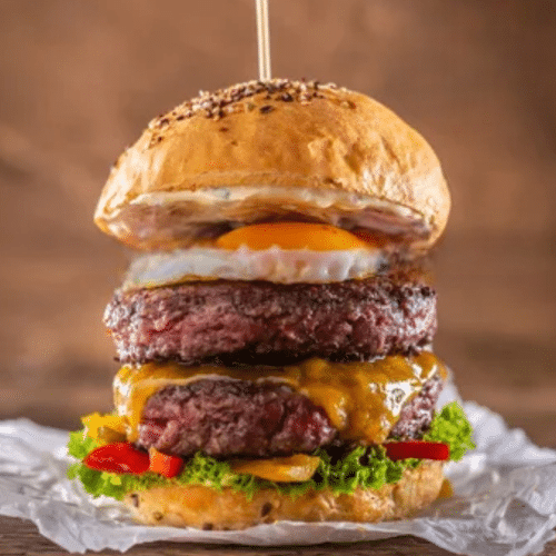 De super twins burger
