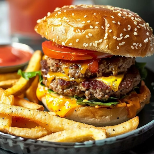 Super twins burger menu