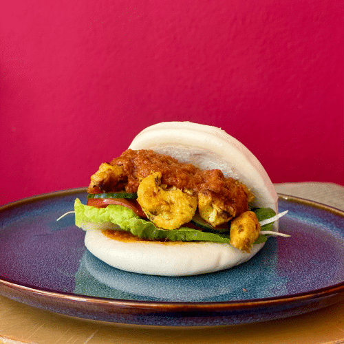Bao bun - saté kai