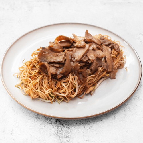 Char siu noodles