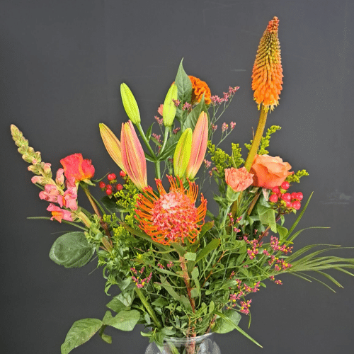 Boeket oranje gloed