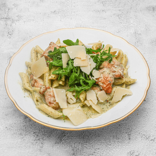 Pasta pesto pollo