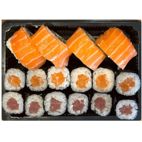 Mini zalm en tuna