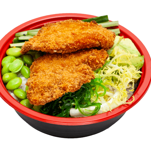 Poké bowl chicken