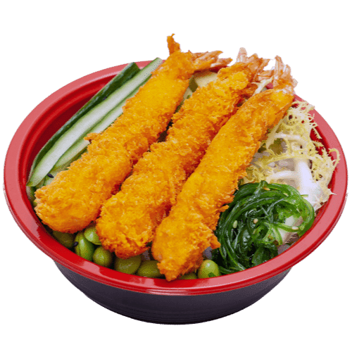 Poké bowl ebi