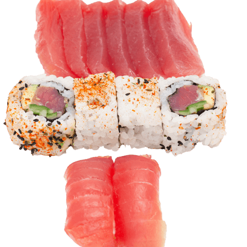 Sushi sashimi tonijn