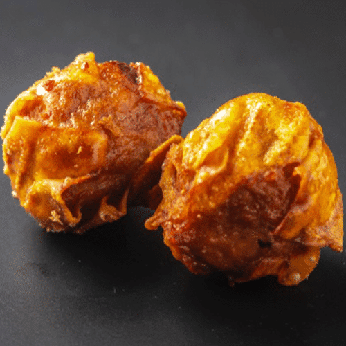 Gefrituurde varkensvlees dumpling