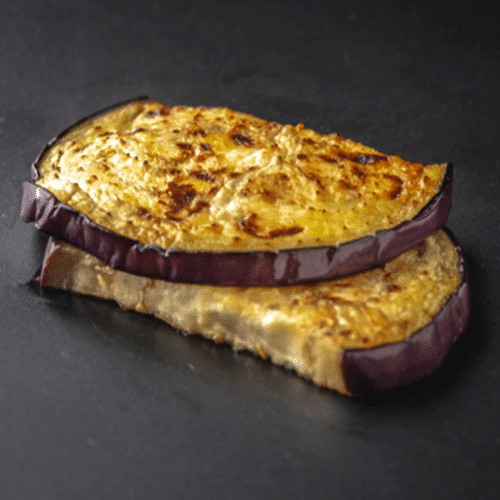 Gegrilde aubergine