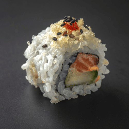 Spicy zalm rol