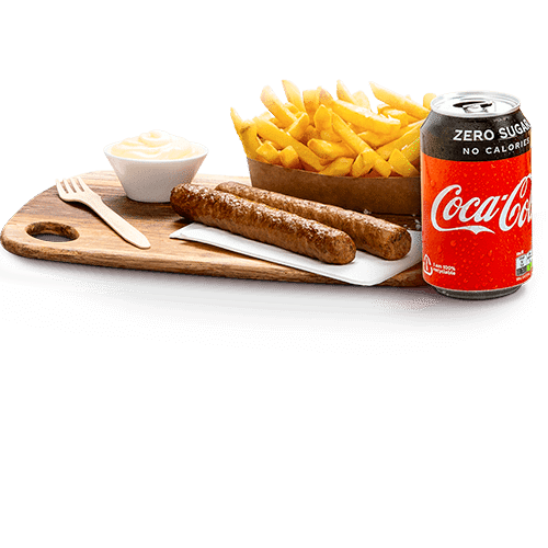 Broodje frikandel menu