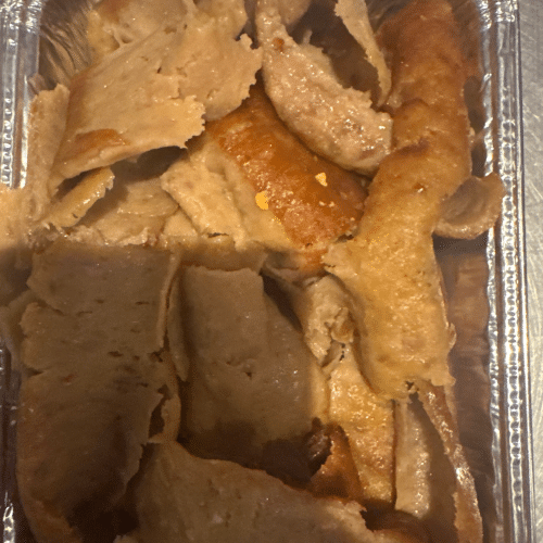 Extra groot bakje vlees