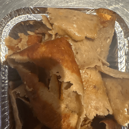 Extra klein bakje vlees
