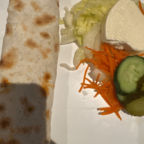 Lahmacun met feta