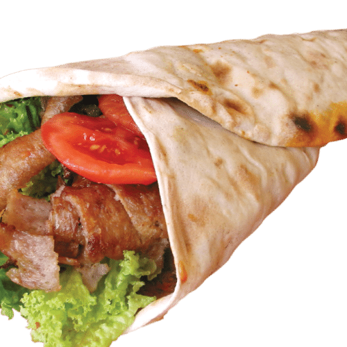 Lahmacun met kipfilet