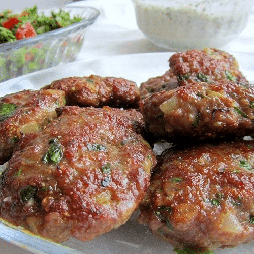 Lahmacun met köfte