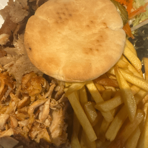 Mix schotel döner en kipdöner