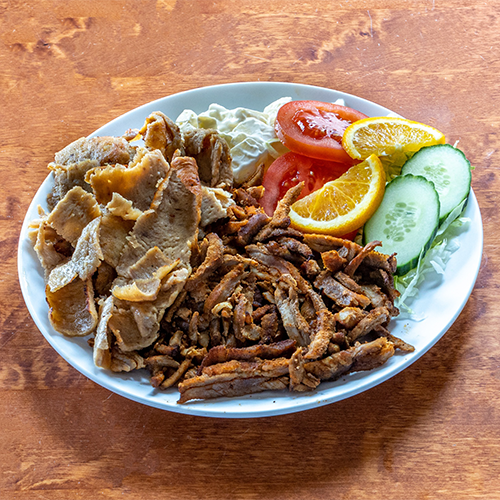 Mix schotel döner en shoarma