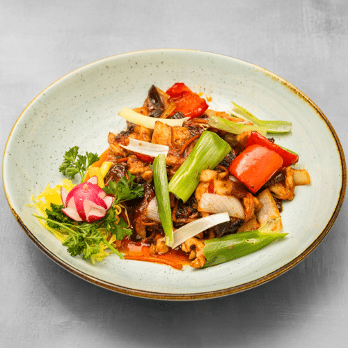 Kip Szechuan stijl