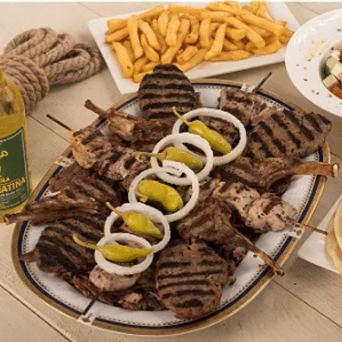 Mixed grill voor 4 personen