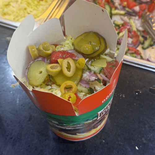 Dönerbox kip groot