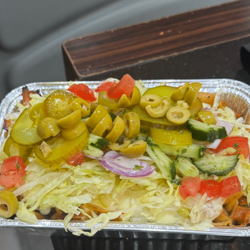Kapsalon lamsshoarma klein