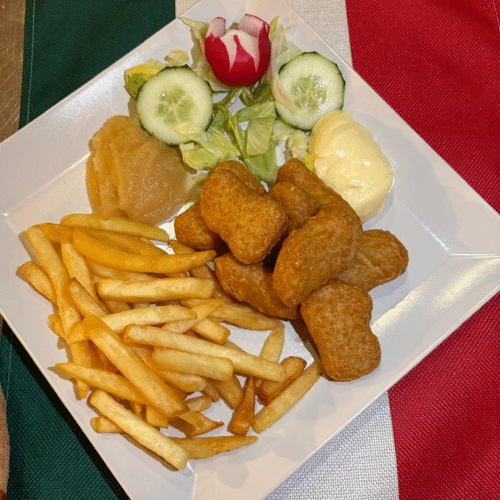 Kindermenu kipnuggets