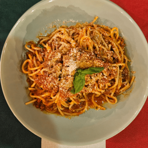Pasta bolognese