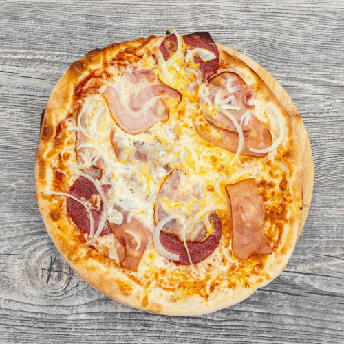 Pizza carbonara