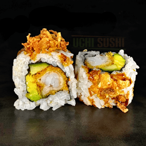 Crispy ebi roll