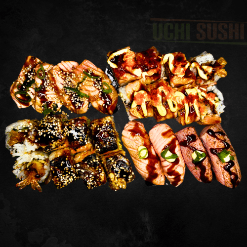 Flamed box, 24 stuks