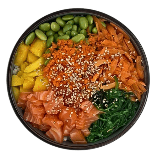 Poké bowl classic salmon