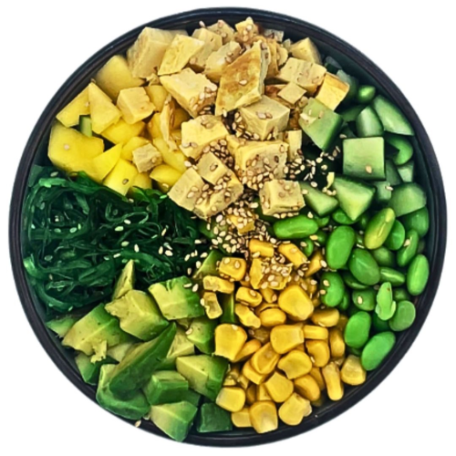 Poké bowl veggie