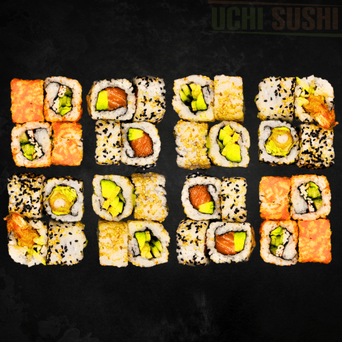 Uramaki box for two, 32 stuks