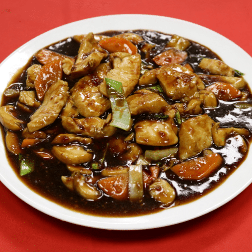 Kipfilet in ketjapsaus