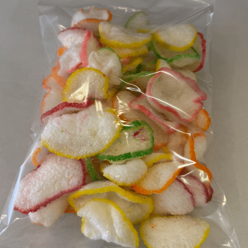 Kroepoek kleur borrel